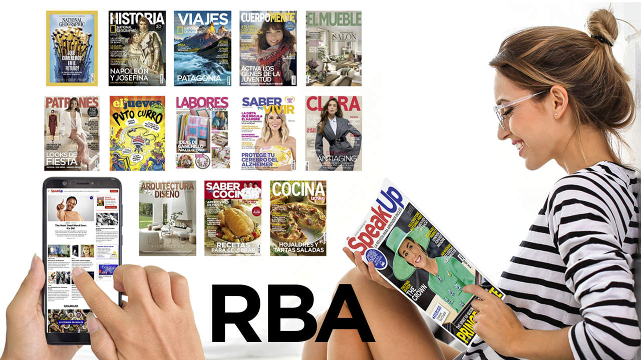 RBA es líder y edita las revistas más leídas de este país