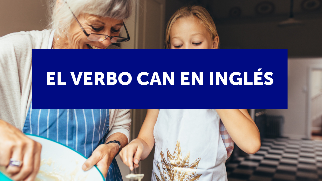 El verbo can en inglés